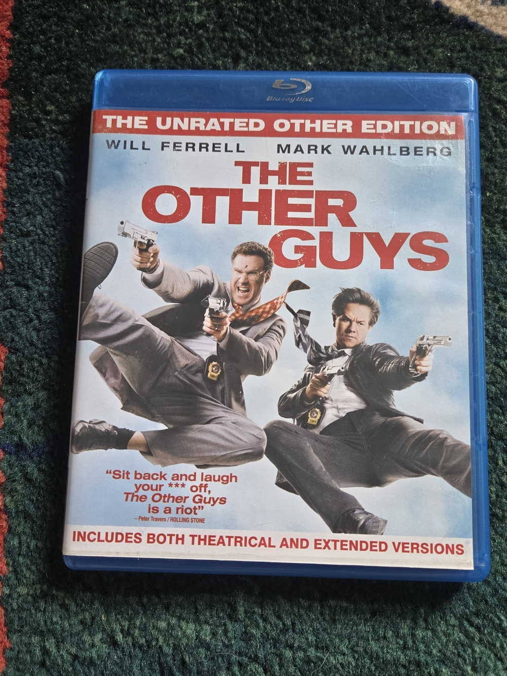 The Other Guys Blu-ray Unrated Extended Version Sony Pictures 2010